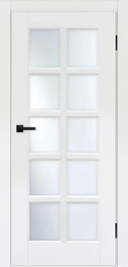 Эмалированная межкомнатная дверь Bianco Simple 34 ПО Белый Ral 9003 ...
